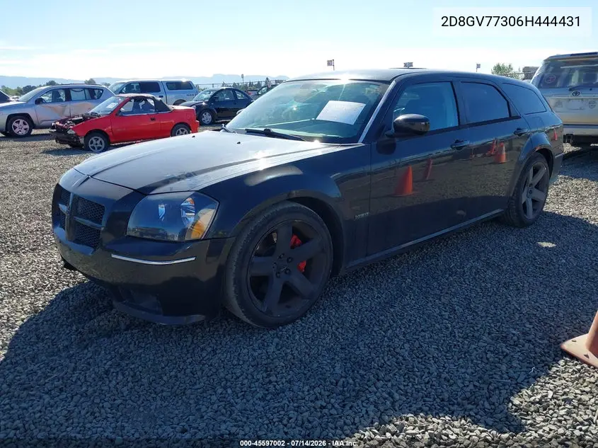 2006 Dodge Magnum Srt8 VIN: 2D8GV77306H444431 Lot: 45597002
