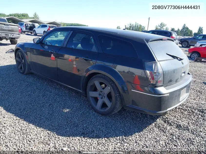 2006 Dodge Magnum Srt8 VIN: 2D8GV77306H444431 Lot: 45597002