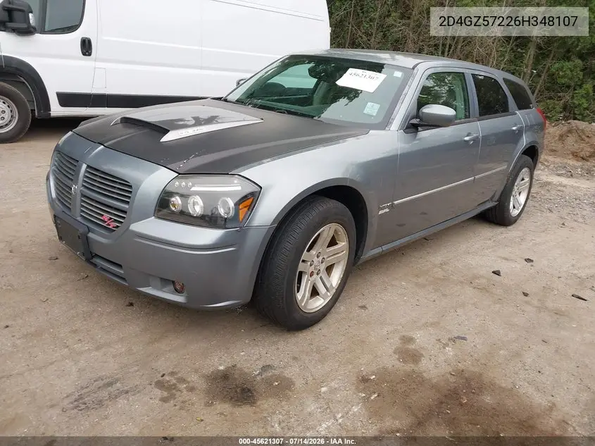 2006 Dodge Magnum Rt VIN: 2D4GZ57226H348107 Lot: 45621307