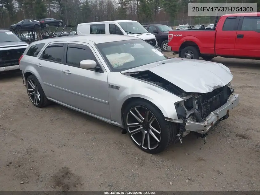 2007 Dodge Magnum VIN: 2D4FV47V37H754300 Lot: 44928736