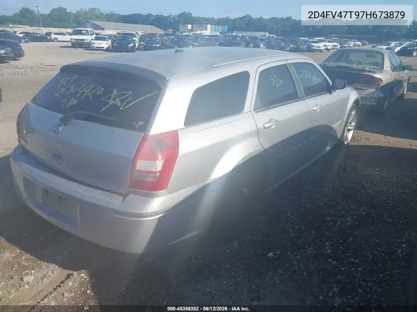2007 Dodge Magnum VIN: 2D4FV47T97H673879 Lot: 45356352