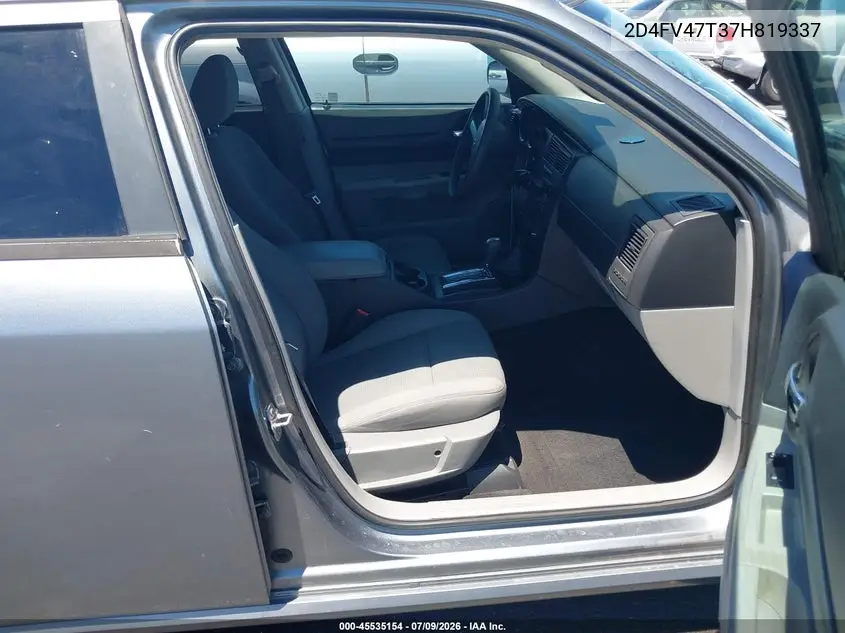2007 Dodge Magnum VIN: 2D4FV47T37H819337 Lot: 45535154