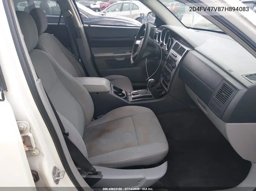 2007 Dodge Magnum VIN: 2D4FV47V87H894083 Lot: 45623156
