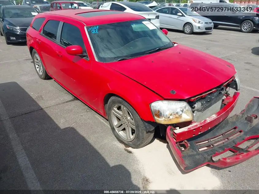 2007 Dodge Magnum Rt VIN: 2D4GV57297H633349 Lot: 45658736