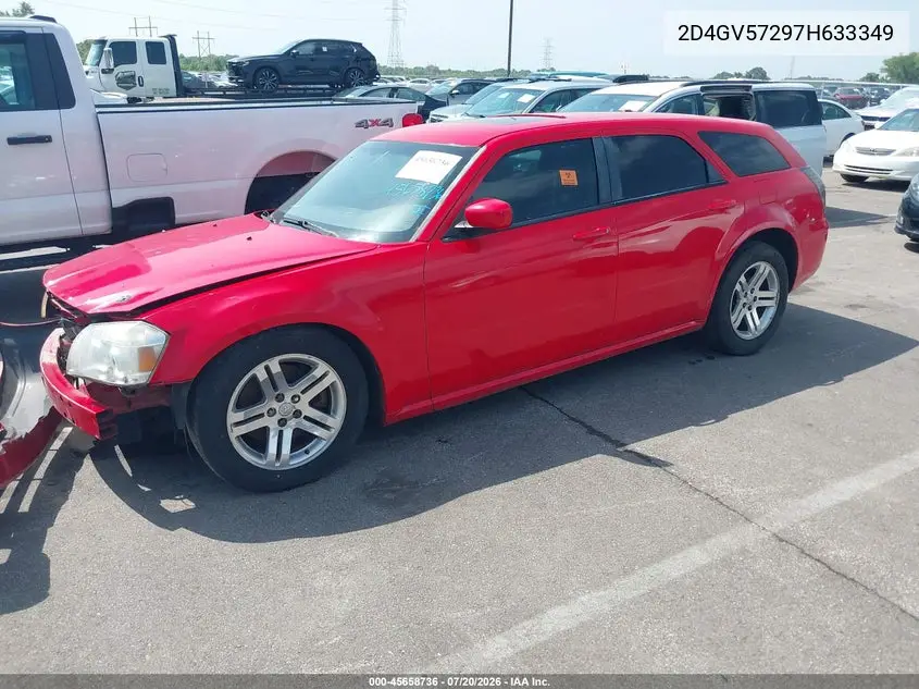 2007 Dodge Magnum Rt VIN: 2D4GV57297H633349 Lot: 45658736