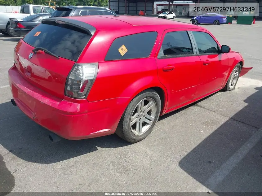 2007 Dodge Magnum Rt VIN: 2D4GV57297H633349 Lot: 45658736