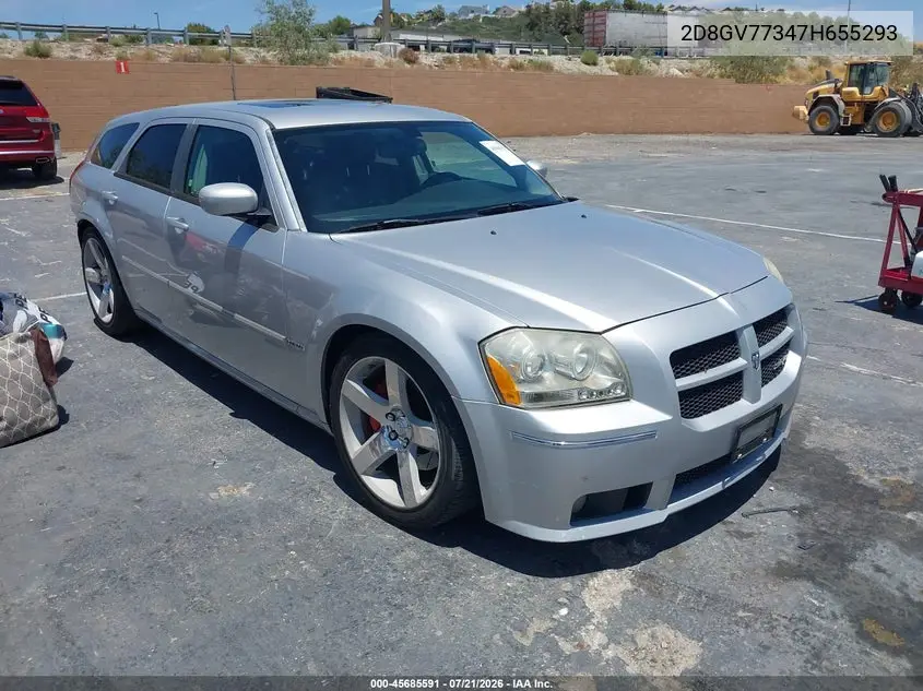 2007 Dodge Magnum Srt8 VIN: 2D8GV77347H655293 Lot: 45685591
