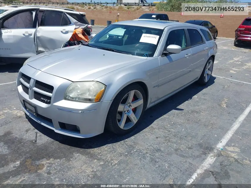 2007 Dodge Magnum Srt8 VIN: 2D8GV77347H655293 Lot: 45685591