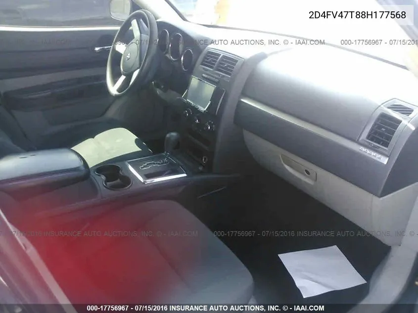 2008 Dodge Magnum VIN: 2D4FV47T88H177568 Lot: 17756967