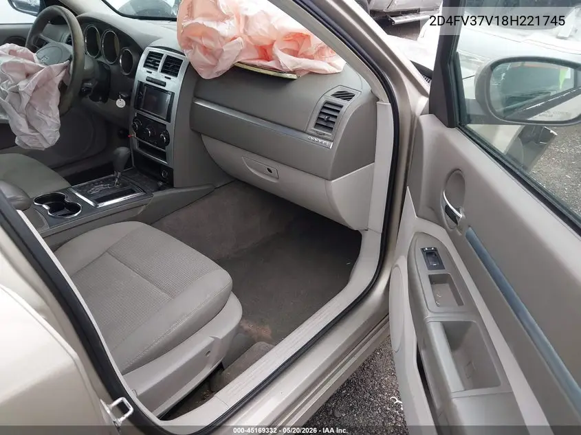2008 Dodge Magnum Sxt VIN: 2D4FV37V18H221745 Lot: 45169332