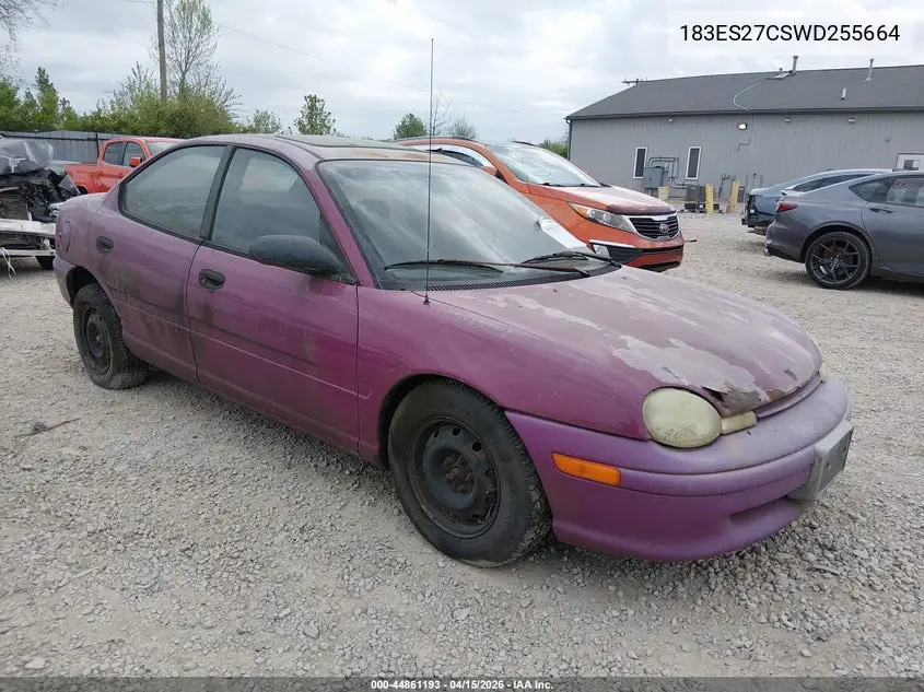 1997 Dodge Neon Base Competition VIN: 1B3ES27C6VD255684 Lot: 44861193