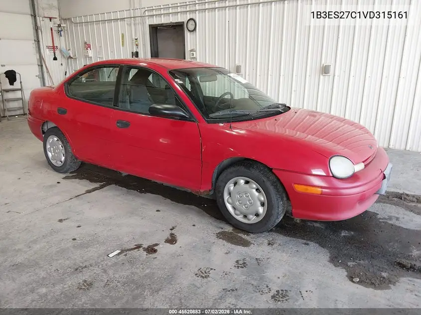 1997 Dodge Neon Ex VIN: 1B3ES27C1VD315161 Lot: 45520883