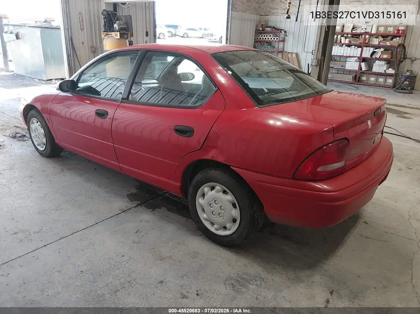 1997 Dodge Neon Ex VIN: 1B3ES27C1VD315161 Lot: 45520883