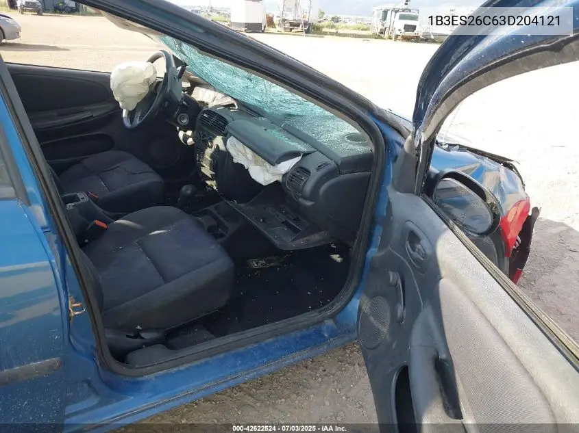 2003 Dodge Neon Se VIN: 1B3ES26C63D204121 Lot: 42622524
