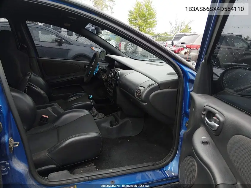 2004 Dodge Srt4 VIN: 1B3AS66SX4D554110 Lot: 45045973