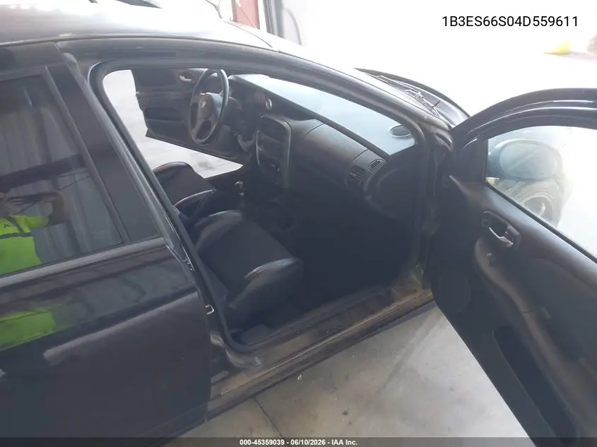 2004 Dodge Srt4 VIN: 1B3ES66S04D559611 Lot: 45359039