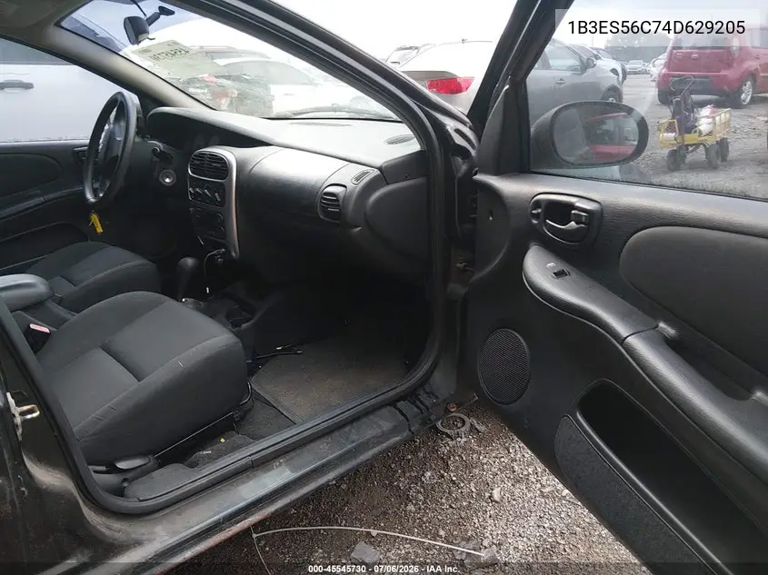 2004 Dodge Neon Sxt VIN: 1B3ES56C74D629205 Lot: 45545730