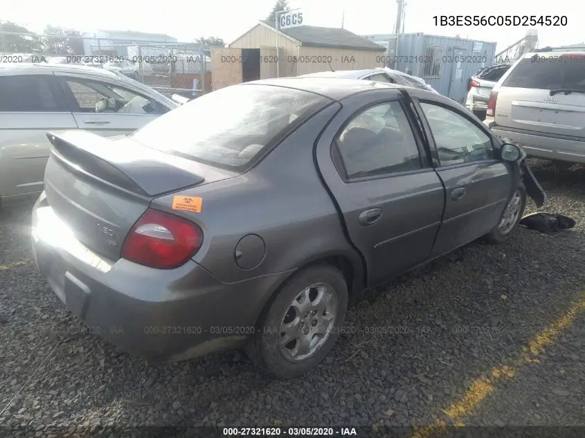 1B3ES56C05D254520 2005 Dodge Neon Sxt