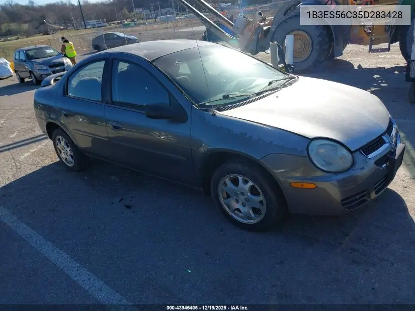 2005 Dodge Neon Sxt VIN: 1B3ES56C35D283428 Lot: 43946406