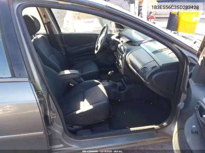 2005 Dodge Neon Sxt VIN: 1B3ES56C35D283428 Lot: 43946406