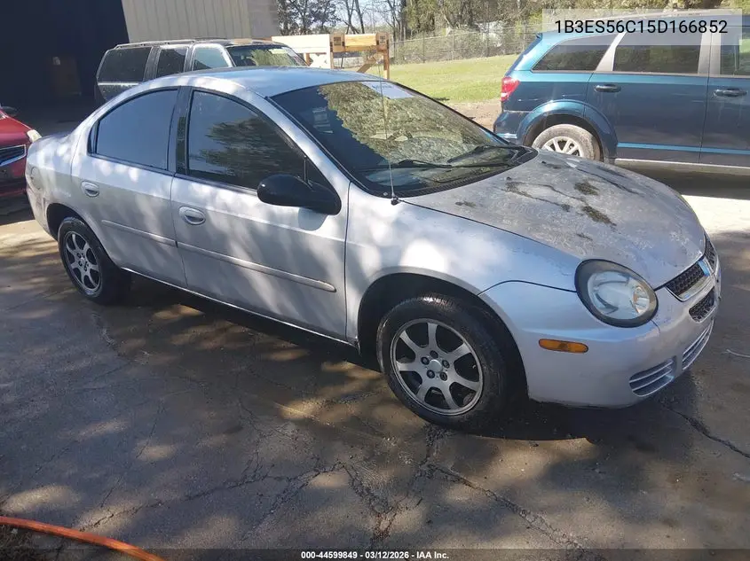 2005 Dodge Neon Sxt VIN: 1B3ES56C15D166852 Lot: 44599849