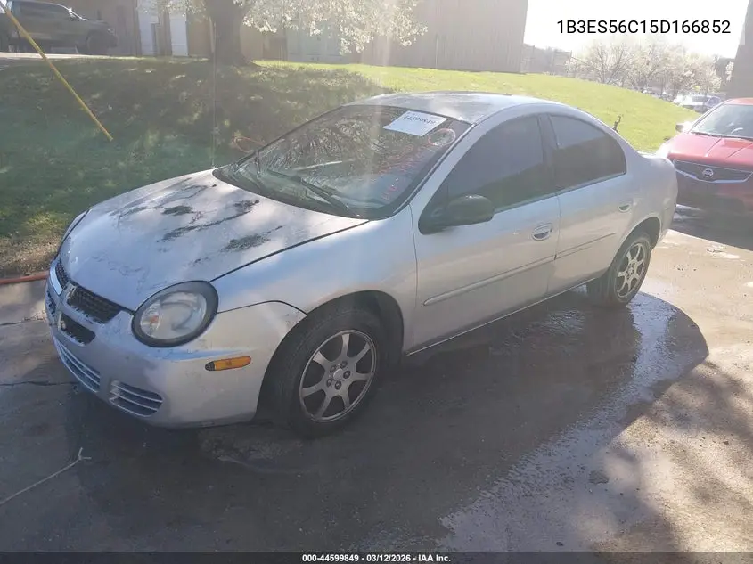 2005 Dodge Neon Sxt VIN: 1B3ES56C15D166852 Lot: 44599849