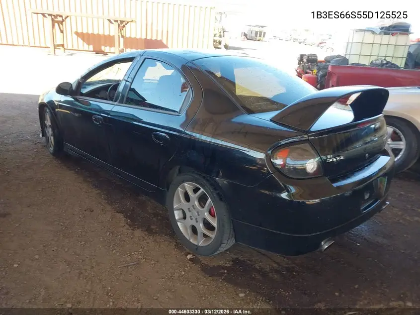 2005 Dodge Srt4 VIN: 1B3ES66S55D125525 Lot: 44603330