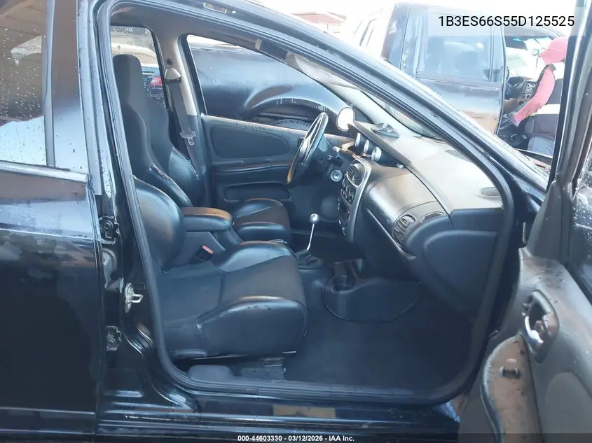 2005 Dodge Srt4 VIN: 1B3ES66S55D125525 Lot: 44603330