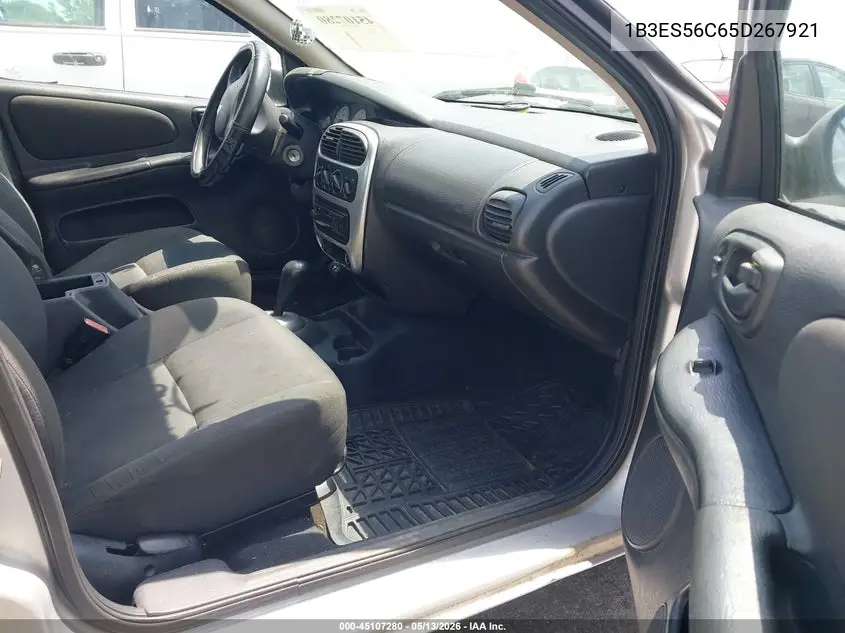 2005 Dodge Neon Sxt VIN: 1B3ES56C65D267921 Lot: 45107280