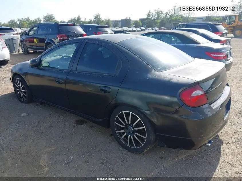 2005 Dodge Srt4 VIN: 1B3ES66S55D193212 Lot: 45158007