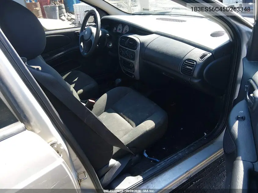 2005 Dodge Neon Sxt VIN: 1B3ES56C45D263348 Lot: 45306972