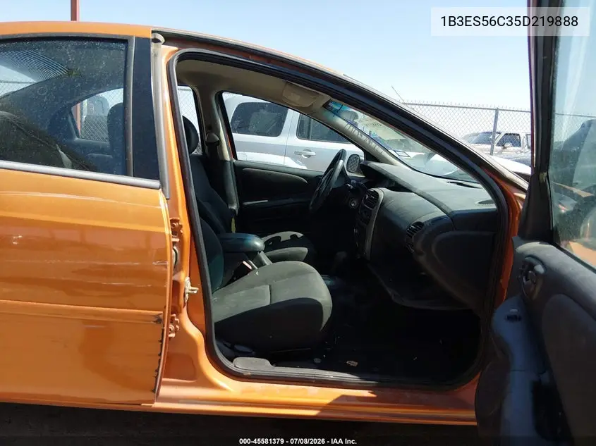2005 Dodge Neon Sxt VIN: 1B3ES56C35D219888 Lot: 45581379