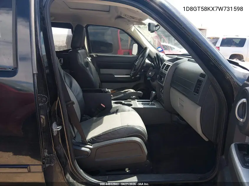 2007 Dodge Nitro Slt/Rt VIN: 1D8GT58KX7W731598 Lot: 44932503