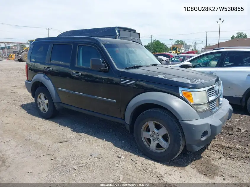 2007 Dodge Nitro Sxt VIN: 1D8GU28K27W530855 Lot: 45346773