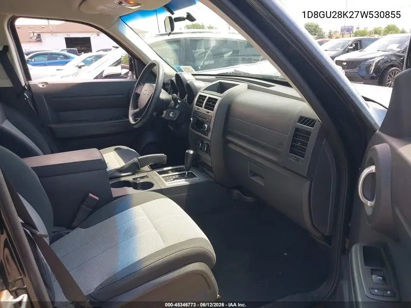 2007 Dodge Nitro Sxt VIN: 1D8GU28K27W530855 Lot: 45346773