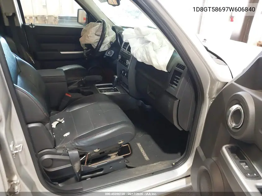 2007 Dodge Nitro Slt/Rt VIN: 1D8GT58697W606840 Lot: 45398728