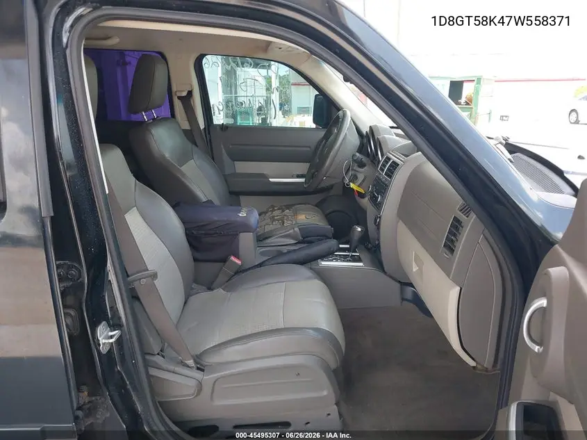 2007 Dodge Nitro Slt/Rt VIN: 1D8GT58K47W558371 Lot: 45495307