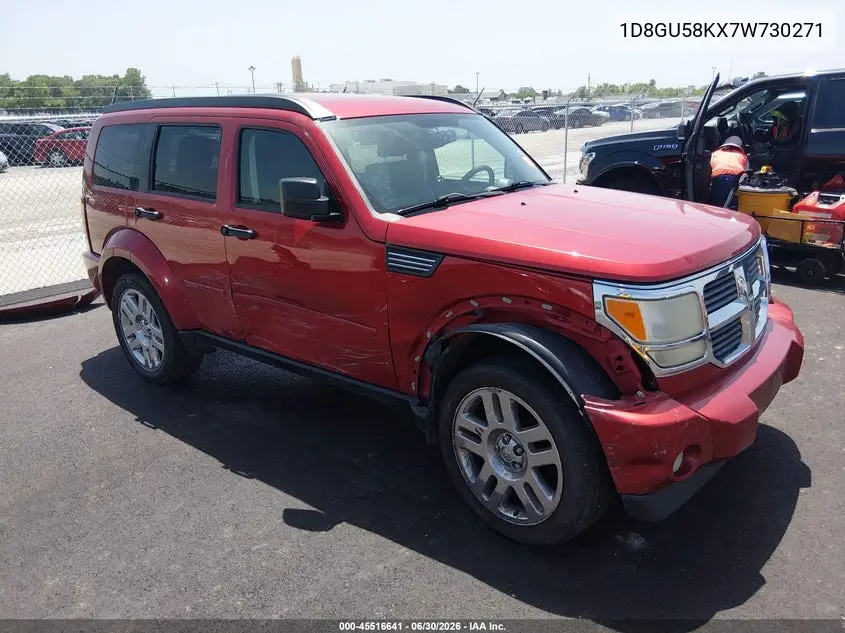 2007 Dodge Nitro Slt/Rt VIN: 1D8GU58KX7W730271 Lot: 45516641
