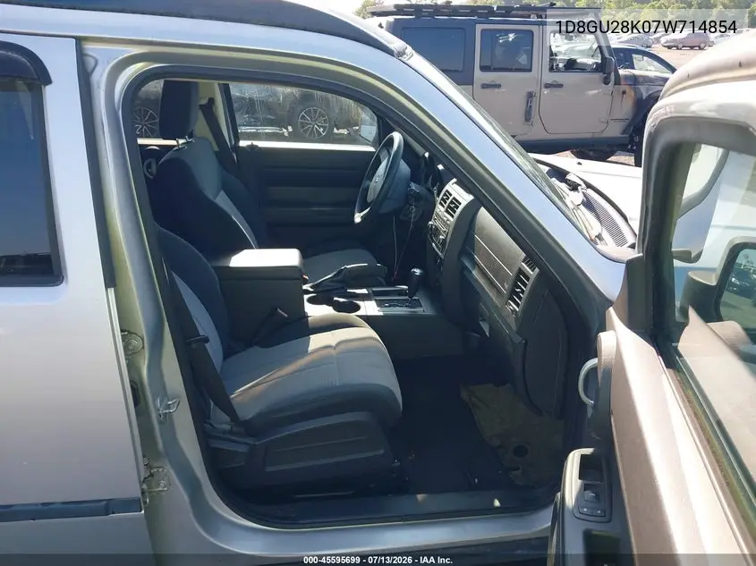 2007 Dodge Nitro Sxt VIN: 1D8GU28K07W714854 Lot: 45595699