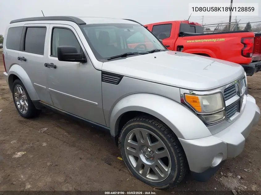 2008 Dodge Nitro Slt/Rt VIN: 1D8GU58K18W128859 Lot: 44518190