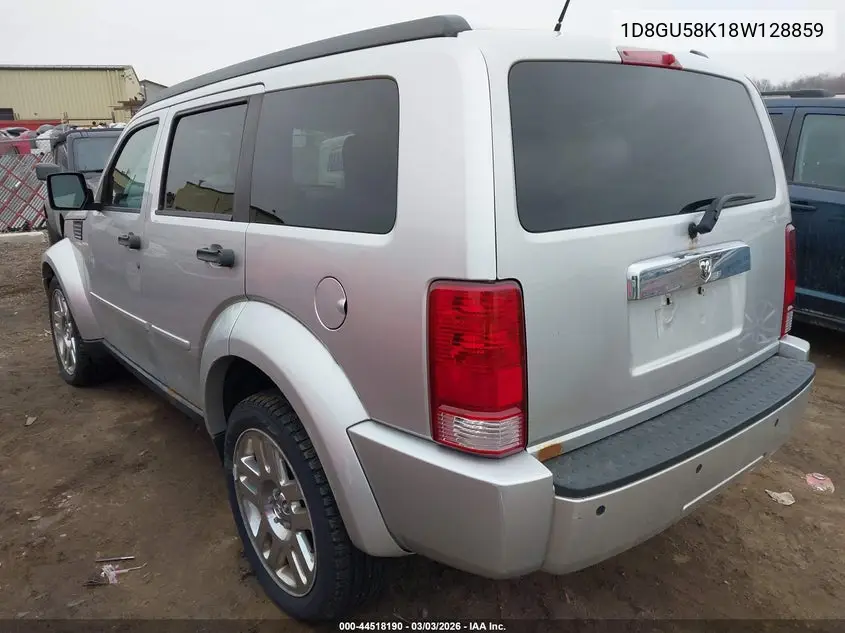 2008 Dodge Nitro Slt/Rt VIN: 1D8GU58K18W128859 Lot: 44518190