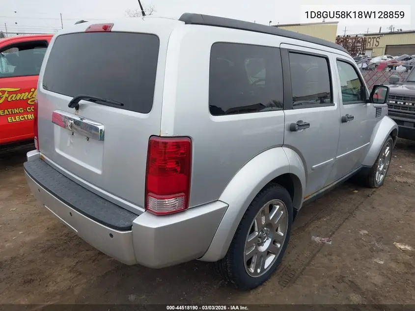 2008 Dodge Nitro Slt/Rt VIN: 1D8GU58K18W128859 Lot: 44518190