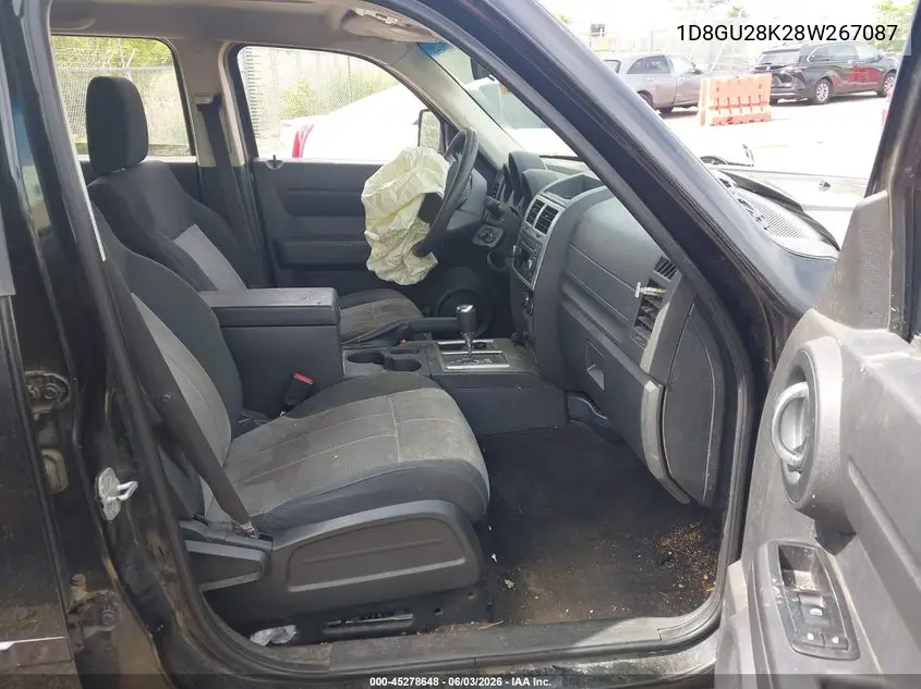 2008 Dodge Nitro Sxt VIN: 1D8GU28K28W267087 Lot: 45278648