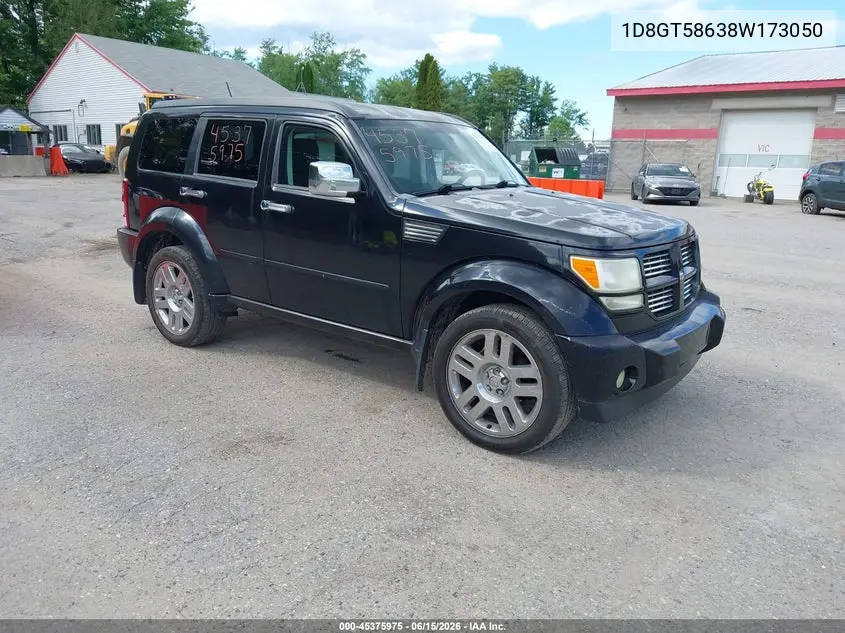 2008 Dodge Nitro Slt/Rt VIN: 1D8GT58638W173050 Lot: 45375975