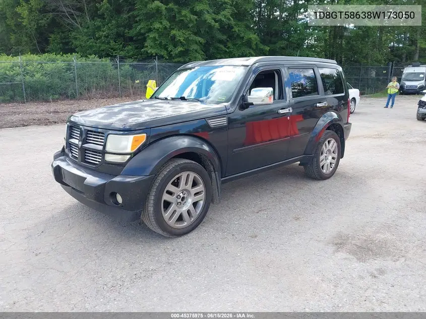 2008 Dodge Nitro Slt/Rt VIN: 1D8GT58638W173050 Lot: 45375975