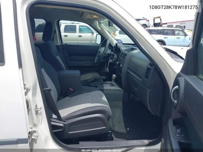 2008 Dodge Nitro Sxt VIN: 1D8GT28K78W181275 Lot: 45614212