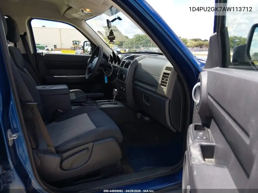 2010 Dodge Nitro Se VIN: 1D4PU2GK7AW113712 Lot: 44980062