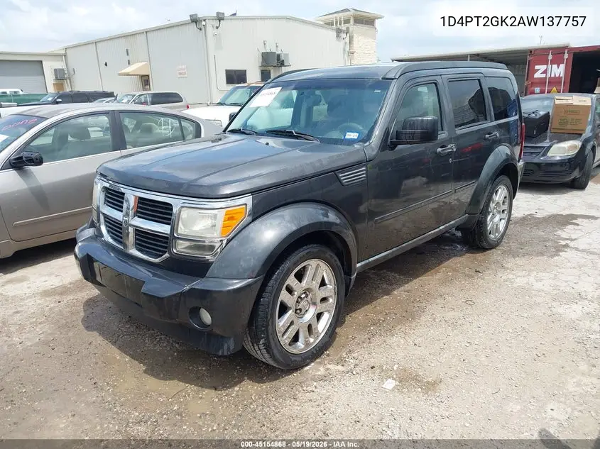 2010 Dodge Nitro Se VIN: 1D4PT2GK2AW137757 Lot: 45154868