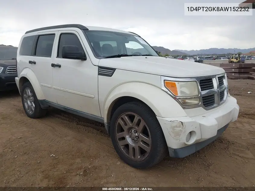 2010 Dodge Nitro Se VIN: 1D4PT2GK8AW152232 Lot: 45382665