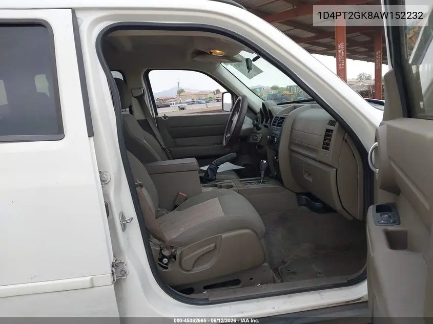 2010 Dodge Nitro Se VIN: 1D4PT2GK8AW152232 Lot: 45382665